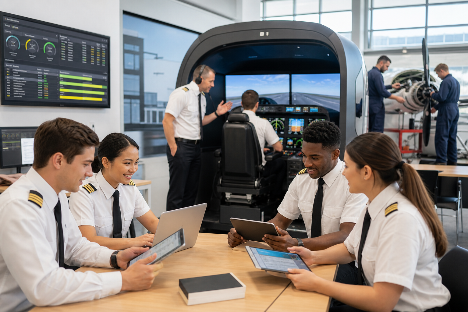 Modern Flight School Training Environment Modern Flight School Training Environment